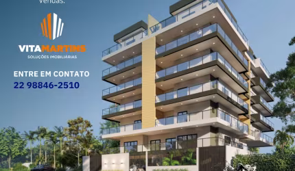 Apartamento de 2 suítes, 109m² à venda por R$ 700.000,00, Braga, Cabo Frio, RJ