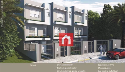 Sobrado com 3 dormitórios à venda, 147 m² por R$ 842.000,00 - Jardim América - Caxias do Sul/RS