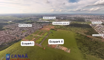 Lançamento ECOPARK II - lotes residenciais e comerciais na zona sul de uberlandia