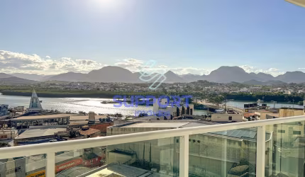 Apartamento Elegante no Centro de Guarapari com Vista para o Mar - 2 Quartos, 1 Suíte