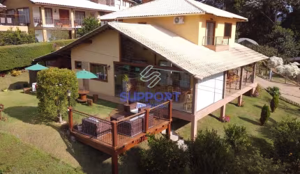 Exuberante Casa de Campo em Condomínio Fechado: Luxo e Natureza em Aracê, Região de Pedra Azul-ES -