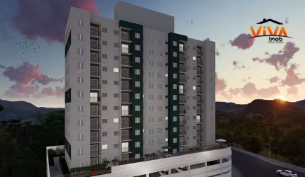 Apartamento com 2 dormitórios à venda, 45 m² por R$ 245.400,00 - Laranjeiras - Caieiras/SP