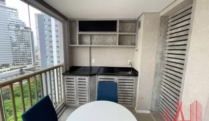Apartamento com 1 dormitório para alugar, 40 m² por R$ 5.472,16/mês - Vila Gertrudes - São Paulo/SP