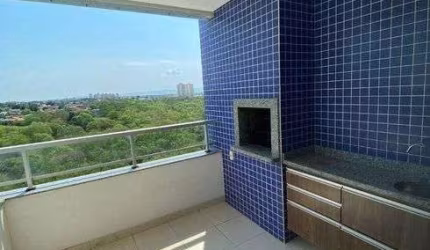 Apartamento no Residencial Parque Pantanal III com 3 dormitórios à venda, 101 m² por R$ 780.000 - Ja