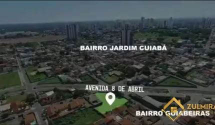 À VENDA  UMA ÁREA COMERCIAL/RESIDENCIAL NA AV. 8 DE ABRIL CUIABÁ/MT