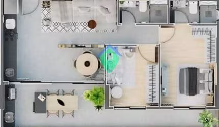 Apartamento 65m² à venda por R$850.000,00 na Ponta da Praia em Santos, SP