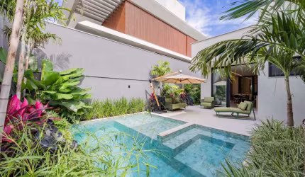 Casa mobiliada e decorada no Jardins Itália, em Goiânia