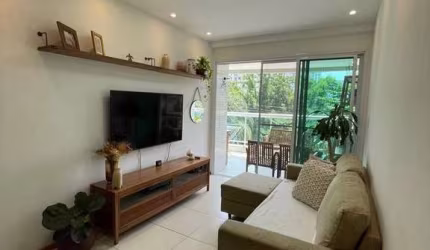 Apartamento Reformado, mobiliado, 82m², 3 quartos, Vaga, Lazer completo na Barra Olímpica