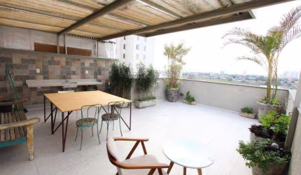 Cobertura mobiliada -110m²