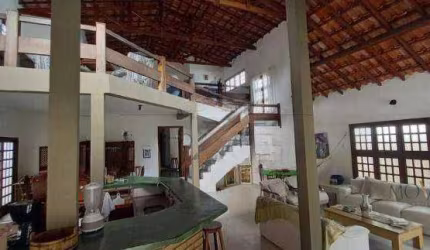 Casa com 4 dormitórios, 370 m² - venda por R$ 1.380.000,00 ou aluguel por R$ 6.730,00/mês - Massaguaçu - Caraguatatuba/SP