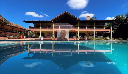 Vende-se Casa no Cond. Jardim Mediterrâneo - Mansão com 5 suítes em lote de