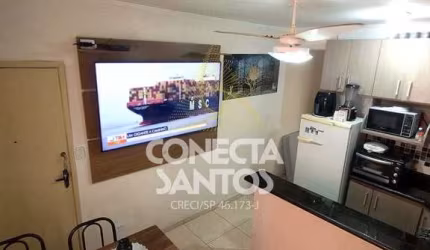 Apto 2 dorms José Menino Santos R$ 305 mil Cod 795