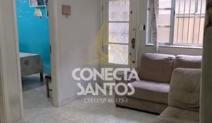 Apto 2 dorms Macuco Santos - R$ 260 mil, Cod: 1054