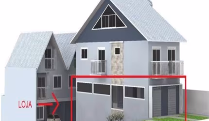 Sala comercial com 1 sala à venda no Taboão, Curitiba , 103 m2 por R$ 200.000