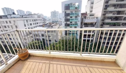 Apartamento com varanda, 3 quartos, 1 vaga - Tijuca, Praça Afonso Pena - Rio de Janeiro
