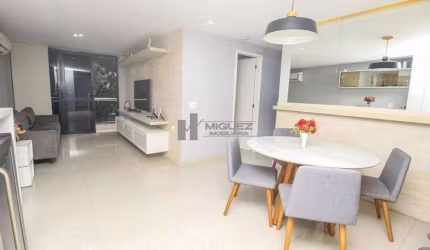Apartamento de Luxo à Venda na Rua Marquês de Valença, Tijuca – Varanda Magnífica, 3 Quartos e 2 Vagas de Garagem, a 550m do Metrô São Francisco Xavier!