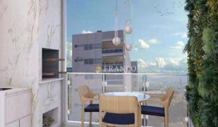Apartamento com 2 dormitórios à venda, 64,66m² - Residencial Portal da Mantiqueira - Taubaté/SP