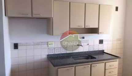 Apartamento com 1 dormitório para alugar, 43 m² por R$ 1.764,00/mês - Centro - Ribeirão Preto/SP
