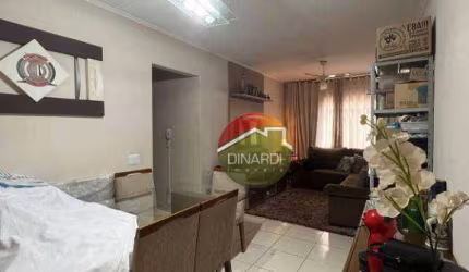 Apartamento com 2 dormitórios à venda, 70 m² por R$ 196.100,00 - Ipiranga - Ribeirão Preto/SP