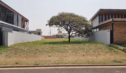 Terreno em condomínio - Alphaville IV, sol nascente, pronto para construir