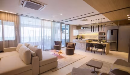 Apartamento alto padrão 170 m&#178;, com 4 quartos sendo 2 suítes, 3 vagas de garagem, Jardim Elite.