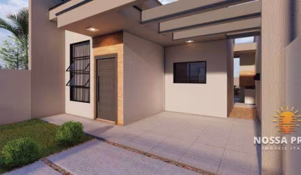 Casa com 3 dormitórios à venda, 73 m² por R$ 389.000,00 - Mariluz - Itapoá/SC