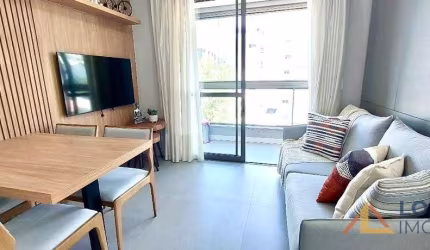 Apartamento à venda novo e mobiliado, com dois quartos na Carvoeira, Florianópolis/SC.