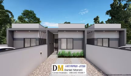 Geminado no Itinga com 2 Quartos na Planta