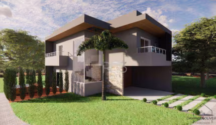 Sobrado em nstrução com 3 dormitórios à venda, 165 m² por R$ 1.050.000 - Heimtal - Londrina/PR