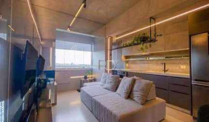 Apartamento com 2 dormitórios para alugar, 54 m² por R$ 3.900,00/mês - Edifício Sunset Faria Lima - Londrina/PR