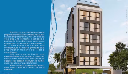 Apartamento Flat em Cabo Branco, João Pessoa/PB