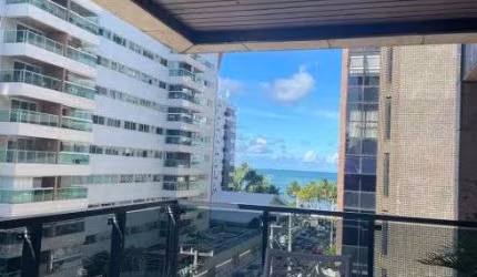 Varanda com vista mar!Para quem procura espaço !Apartamento, 4 suítes , lavabo em Ponta Verde , Maceió / AL