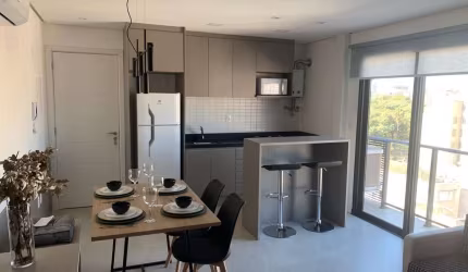 Apartamento com 1 dormitório para alugar, 47 m² por R$ 3.500/mês - Cidade Baixa - Porto Alegre/RS