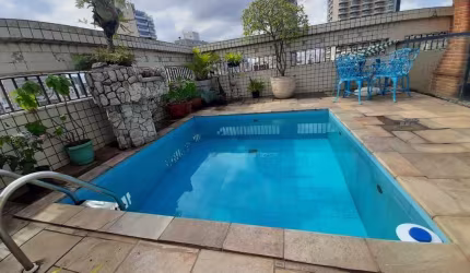 Cobertura à venda, 300 m² por R$ 1.350.000,00 - Pompéia - Santos/SP