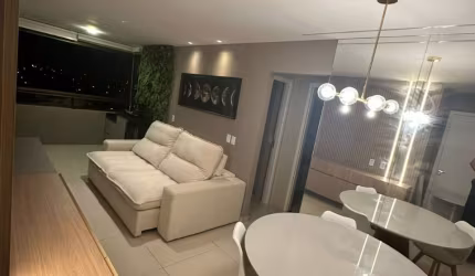 Apartamento à Venda com 3 quartos mobiliado, 2 banheiros, 2 vagas e 65m²