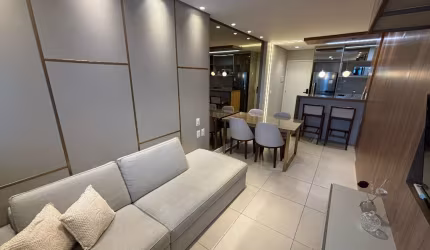 Flat Mobiliado para Aluguel Anual no Edifício Le Grand – Ponta Verde, Maceió.