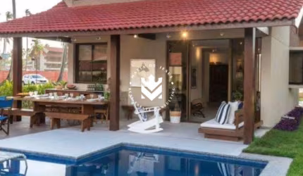 Bangalô com 165m² no Oka Beach Residence á beira-mar de Muro Alto por R$4.900.000,00