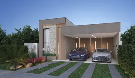 CASA 3 QUARTOS 1 SUÍTE – CONDOMÍNIO LIFA AURA