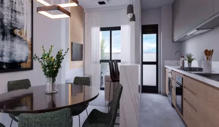 Apartamento à venda em Santa Terezinha, Brusque-SC: 2 quartos, 1 suíte, 1 sala, 1 banheiro, 1 vaga - 67,70 m²!