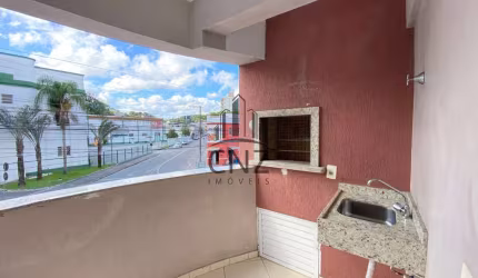 Apartamento à venda no Centro II em Brusque-SC  2 quartos, 2 salas, 1 banheiro, 1 vaga de garagem - 80m² de área
