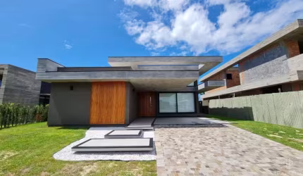 Projeto Moderno - Casa Térrea com 4 suítes em localização privilegiada