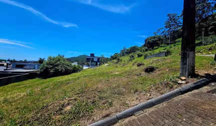 Terreno em condomínio fechado à venda na Rua Leonel Pereira, 2239, Cachoeira do Bom Jesus, Florianópolis, 392 m2 por R$ 590.000