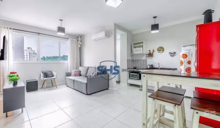 Apartamento com 1 dormitório, 45 m² - venda por R$ 449.500 ou aluguel por R$ 2.500/mês - Velha - Blumenau/SC