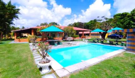 Chácara com 4 dormitórios à venda, 20000 m² por R$ 1.380.000,00 - Aquiraz - Aquiraz/CE