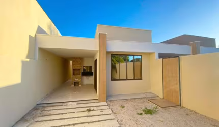 Casa com 3 dormitórios à venda, 114 m² por R$ 325.000 - Sede - Aquiraz/CE