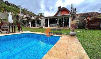 Casa com 4 quartos à venda, 269 m² por R$ 1.390.000 - Albuquerque - Teresópolis/RJ