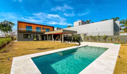 Casa com 5 dormitórios à venda, 410 m² por R$ 4.300.000,00 - Condomínio Xapada Parque Ytu - Itu/SP