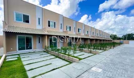 Casas duplex em condomínio 2 dormitórios 2 banheiros - Aquiraz | CE