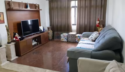 Apartamento  de 192 m² com 3 dormitórios, 1 suíte e 3 vagas de garagem na Ponta da Praia  em Santos