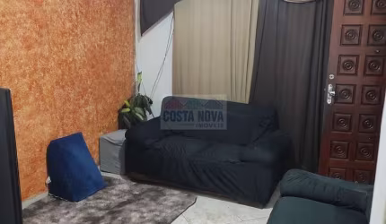 Casa em condominio a venda com 72,55m², com 2 quartos e garagem coberta em São Vicente